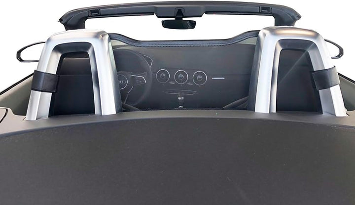 Aperta Windschott passend für Audi TT 8S FV9 100% Passgenau OEM Qualität Schwarz Windstop Windabweis