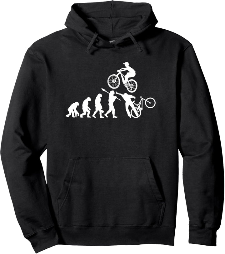 Ebike Evolution Funny E-Bike Pullover Hoodie