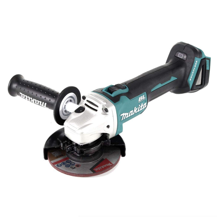 Makita DGA 504 Z 18 V Li-Ion Akku 125 mm Winkelschleifer Solo - nur das Gerät, ohne Akku, Lader, Kof