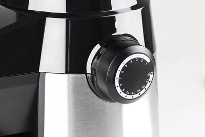 Caso Barista Flavour, elektrische Design- Kaffeemühle, Mahlgrad in 15 Stufen einstellbar, Kegelmahlw
