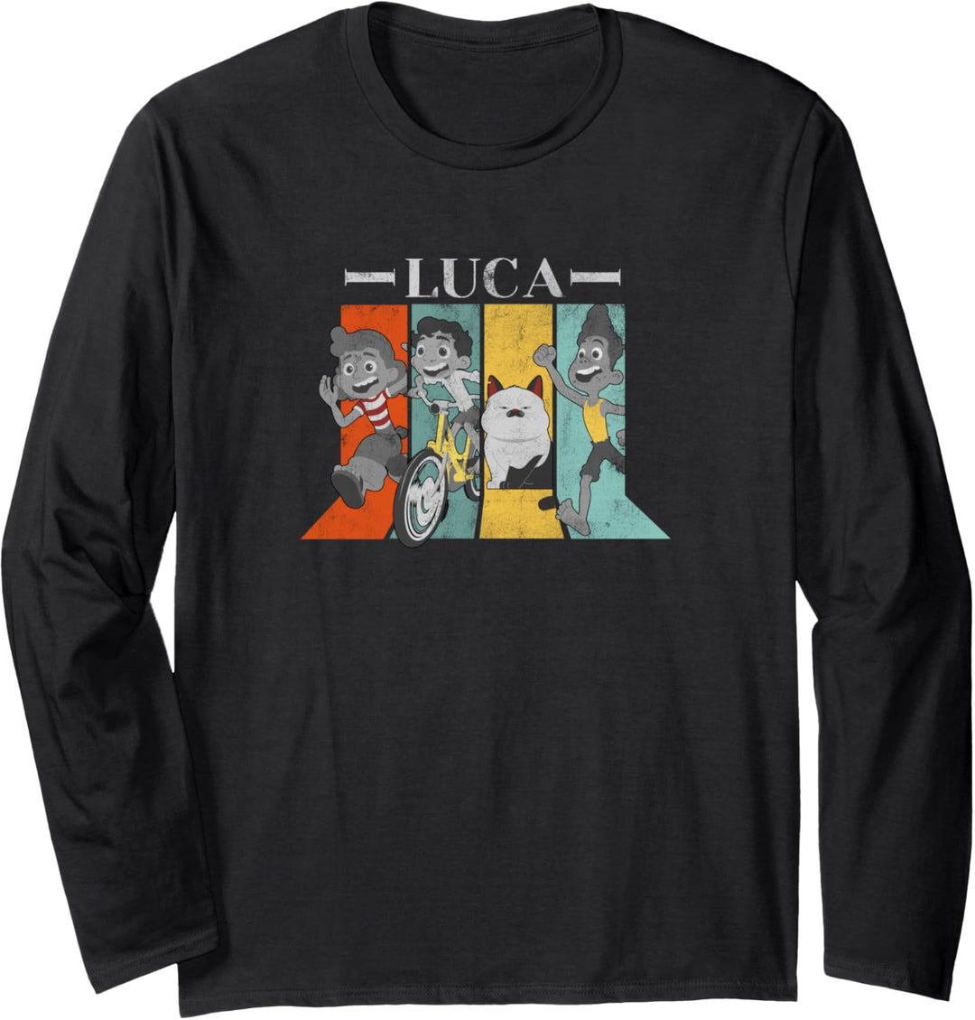Disney Pixar Luca Character Panels V1 Langarmshirt