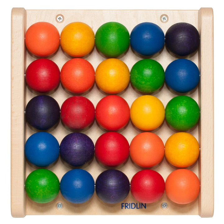 Kugelrollbrett – Montessori-inspiriertes Spielzeug aus Holz – Fördert Hand-Auge-Koordination & Kreat