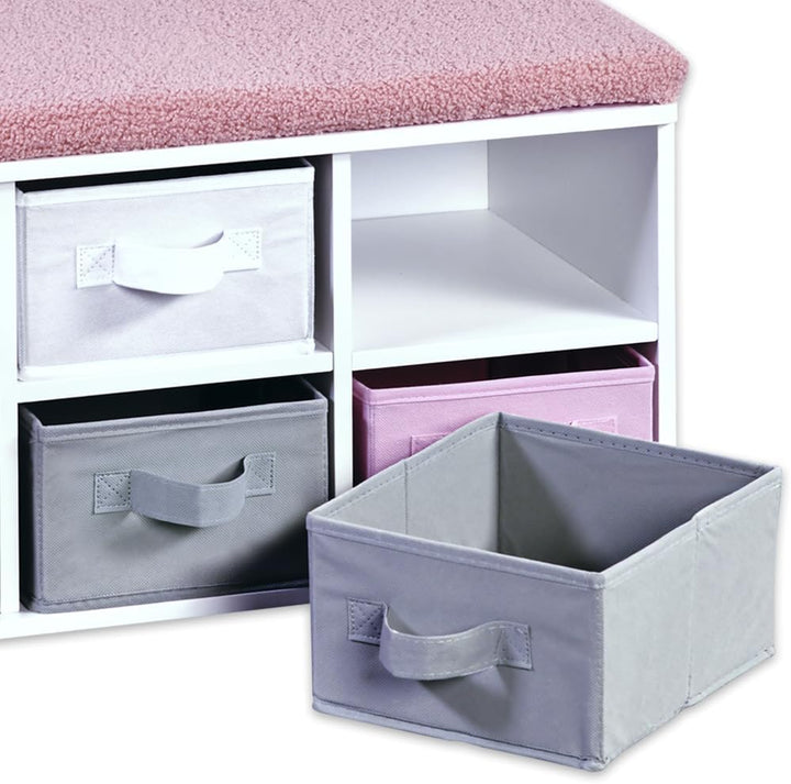 Kesper | Kinder-Sitzbank mit Sitzkissen, Material: FSC-zertifizierte Faserplatte, Masse: 68 x 29,5cm