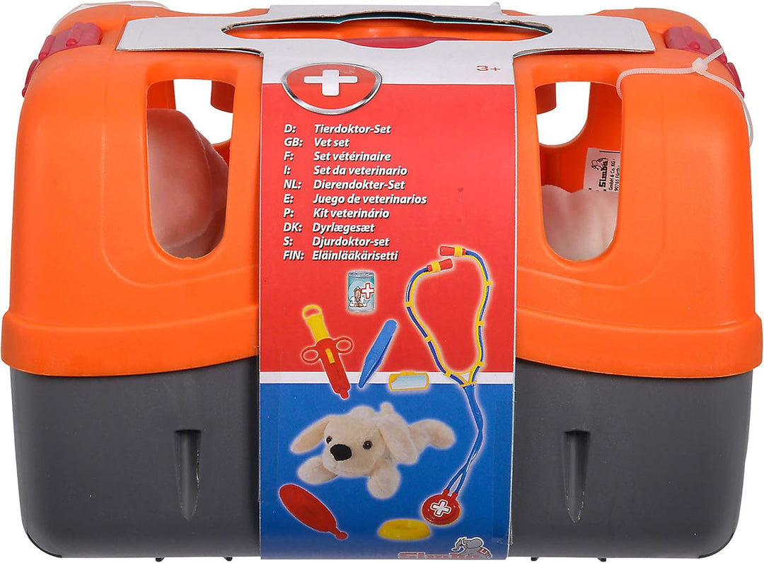 Simba 105543060 5543060 - Tierarztkoffer orange / grau