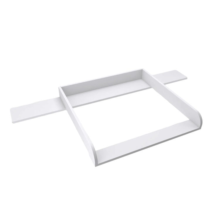 Wickelaufsatz mit Platte für Hemnes von IKEA, Wickeltischaufsatz für 50x160 cm Kommoden, Abnehmbar W