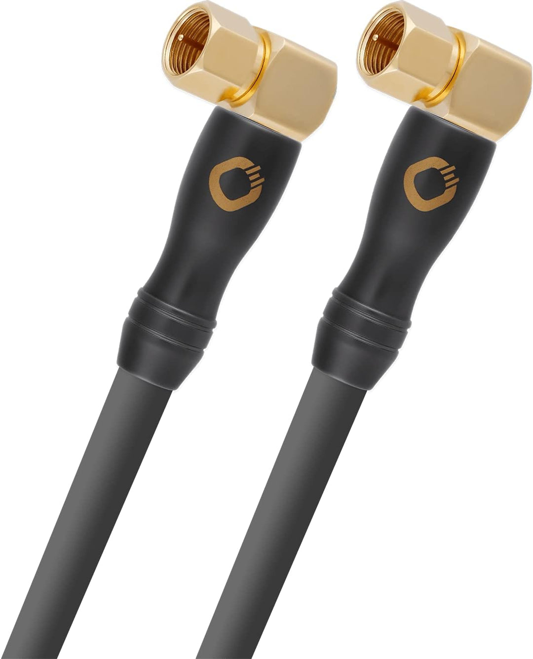 OEHLBACH Transmission Shift S-90 HD Satellitenkabel 90 Grad gewinkelt (Made in Germany- 4K UltraHD F