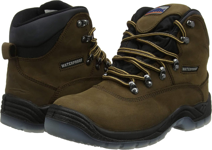 Portwest Steelite All-Wetter Stiefel S3 WR, Grösse: 38, Farbe: Braun, FW57BRR38