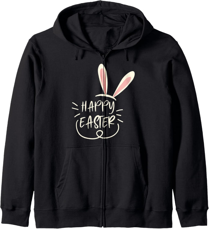 Frohe Ostern Niedliche Eier Christliche oder katholische Bib Kapuzenjacke