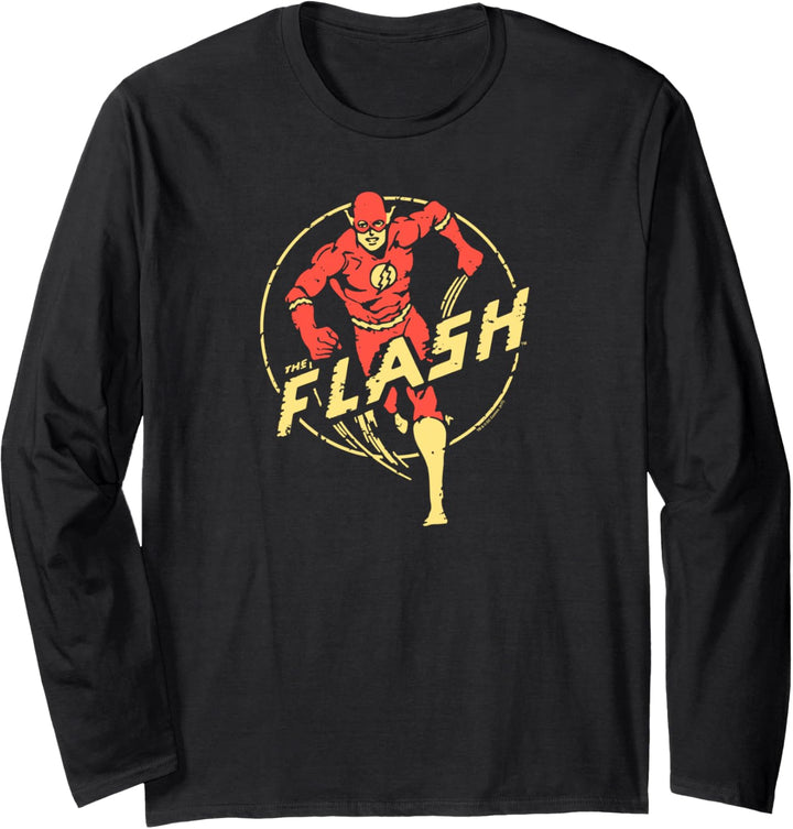 The Flash Flash Comics Langarmshirt