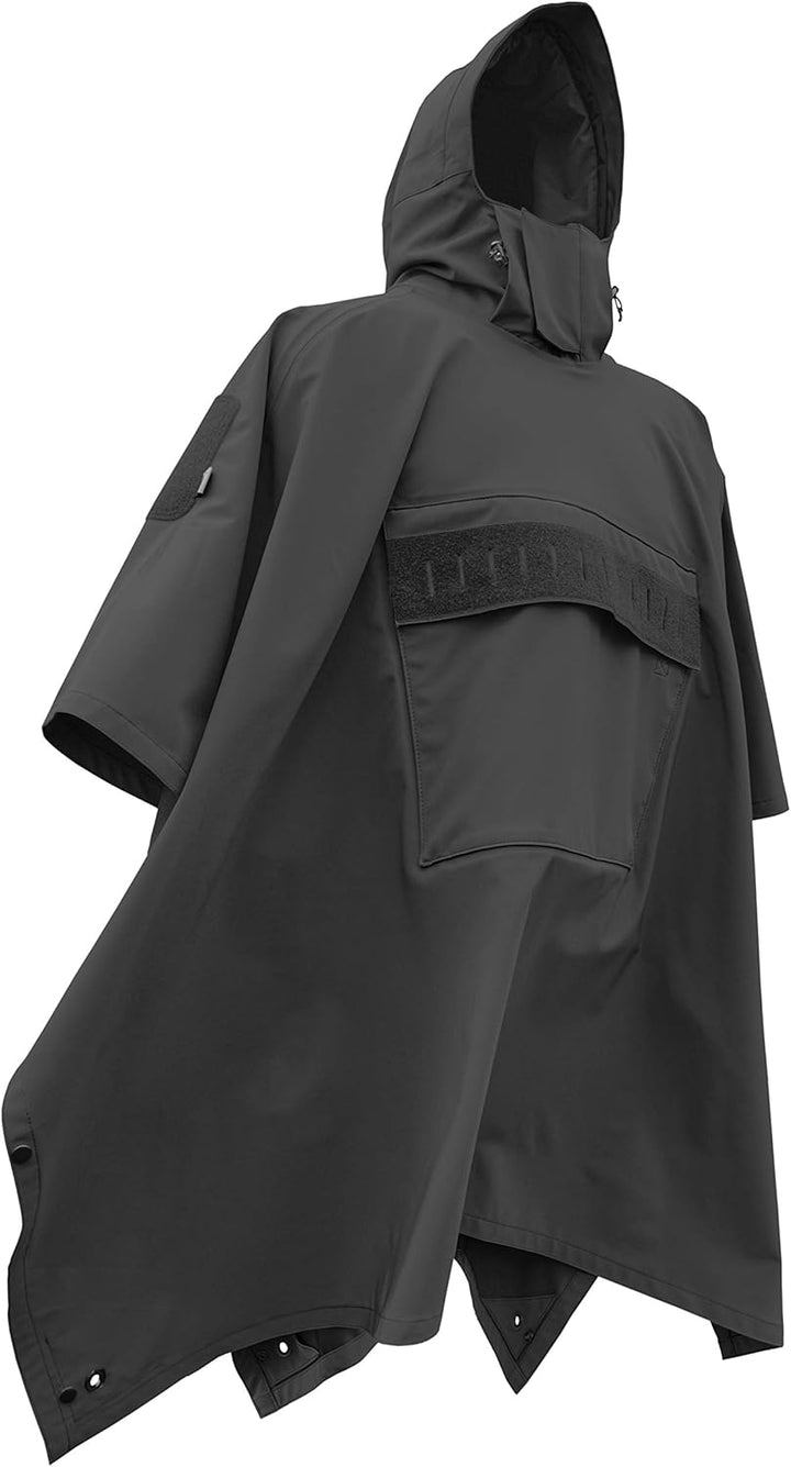 Hazard 4 Poncho Villa Technical Soft-Shell Poncho Einheitsgrösse Schwarz, Einheitsgrösse Schwarz