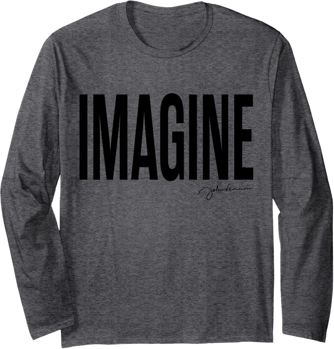 John Lennon - Stellen Sie sich einfach vor Langarmshirt