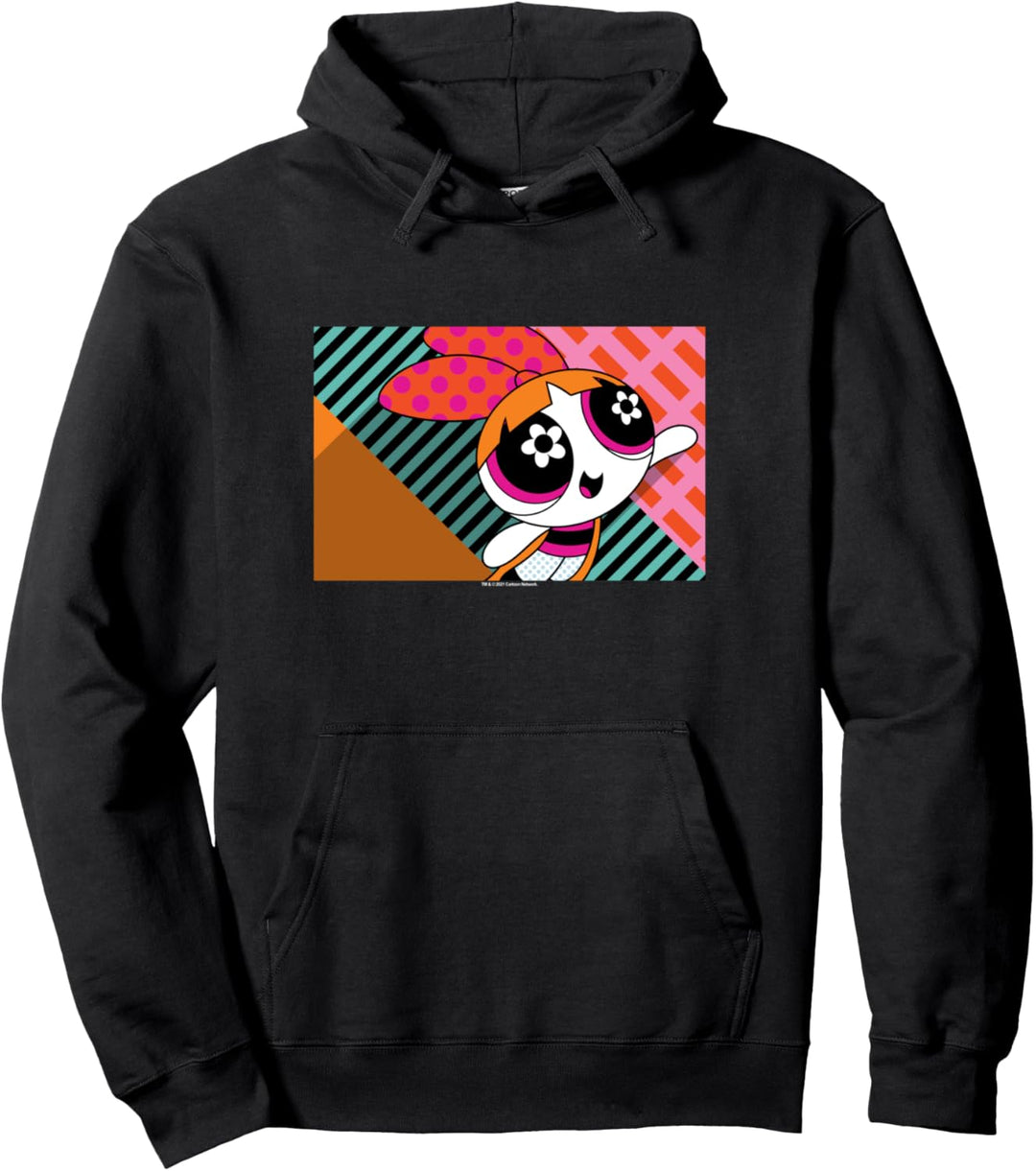 Powerpuff Girls Blossom Flower Eyes Pullover Hoodie