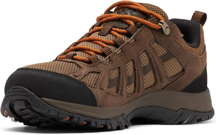 Columbia Redmond III WP wasserdichte Wanderschuhe für Herren 40 EU Braun Saddle X Caramel, 40 EU Bra