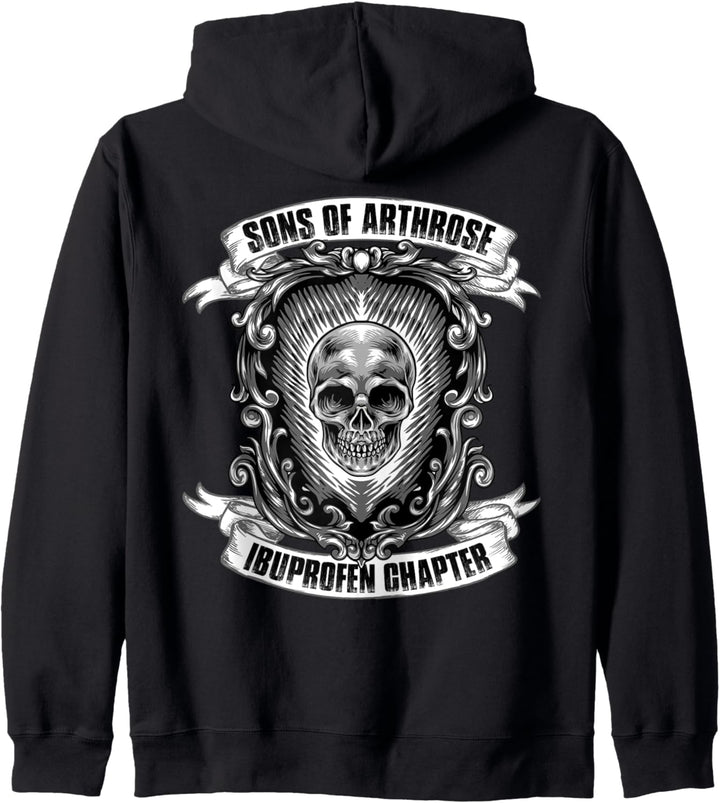 Sons of Arthrose - Ibuprofen Chapter Biker Motorradfahrer Kapuzenjacke