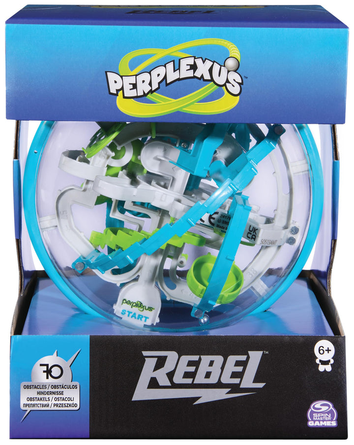 Spin Master Games Perplexus Rebel, 3D-Kugellabyrinth mit 70 Hindernissen - für fingerfertige Perplex