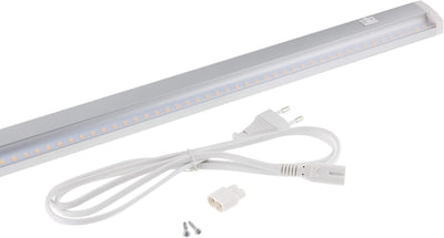 SEBSON LED Lichtleiste warmweiss 60cm, LED Leiste 11W, 850lm, LED Unterbauleuchte erweiterbar