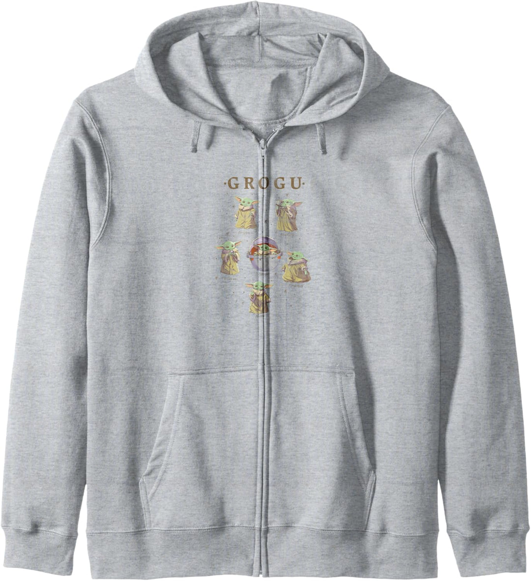Star Wars: The Mandalorian Grogu Moods R16 Kapuzenjacke