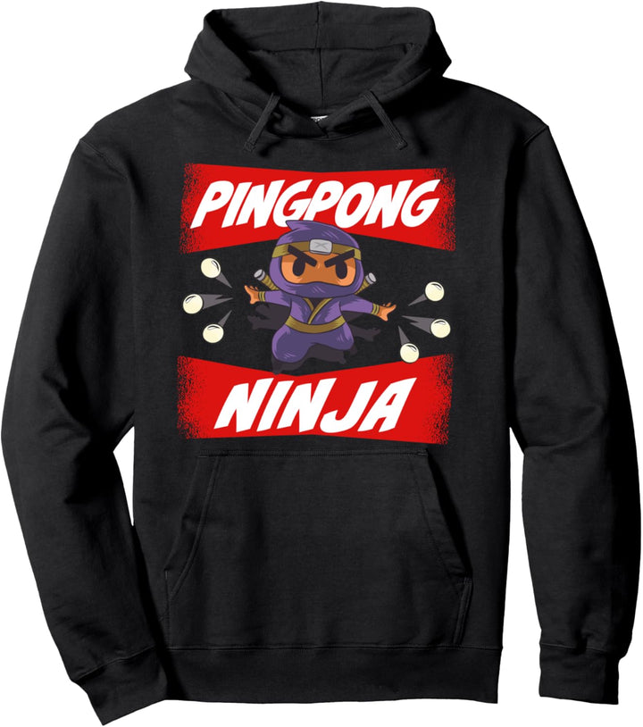 Lustiger Ping Pong Spruch - Tischtennis Pullover Hoodie