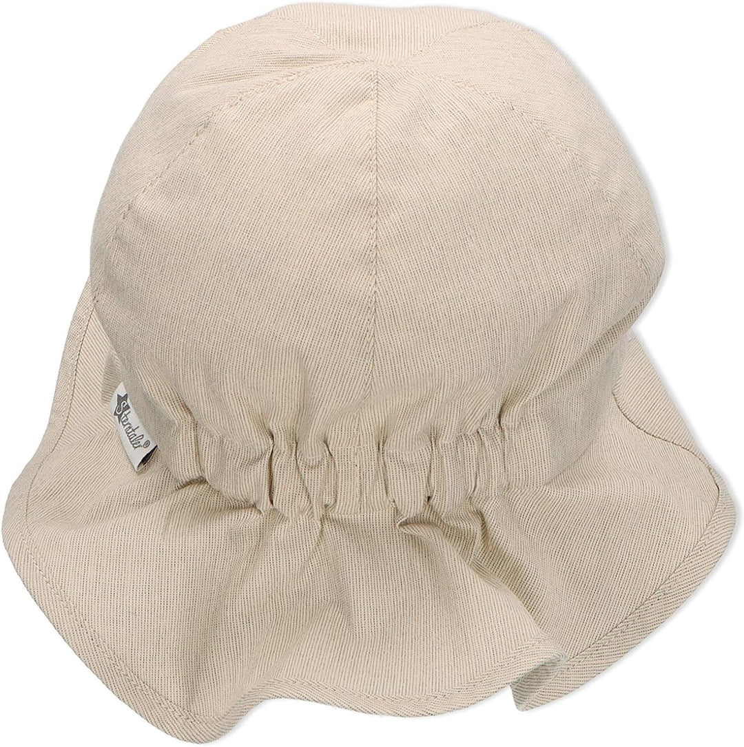 Sterntaler Mädchen Sonnenhut Flimmerherz Hut 43 beige, 43 beige