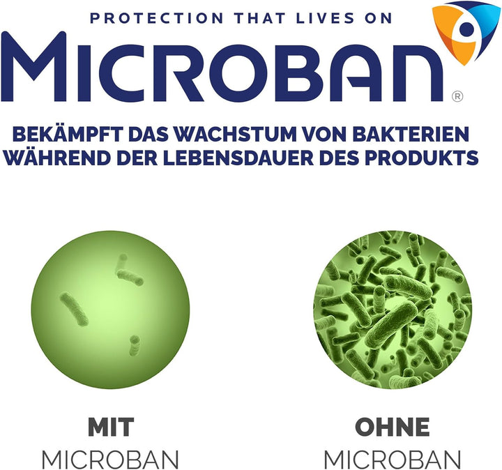 Fellowes Fussstütze Office Suites - mit antibakteriellem Microban Schutz - flexibel verstellbar und