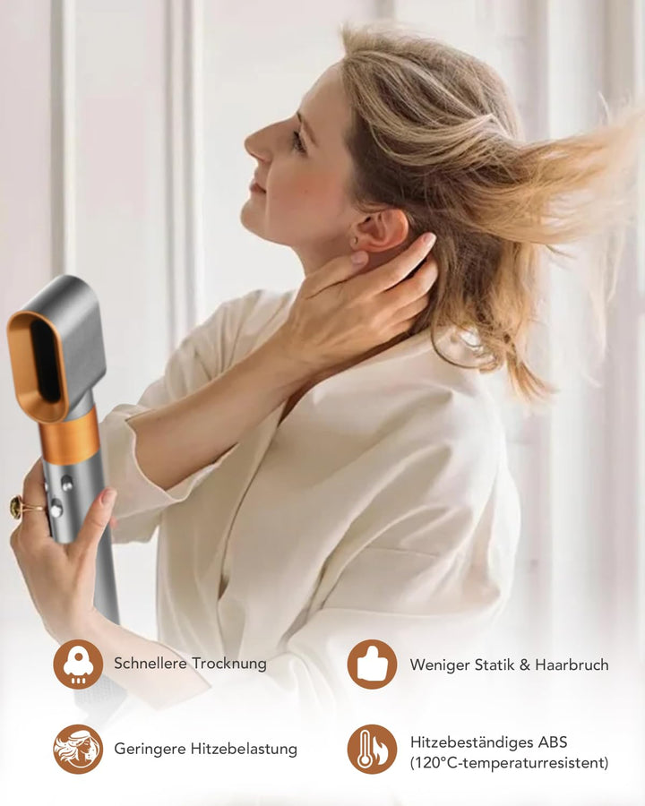 Vorstyling-Trocknerdüse für Dyson Airwrap, Kompatibel mit HS01/HS05/HS08, Aufsatz für schnelles Troc