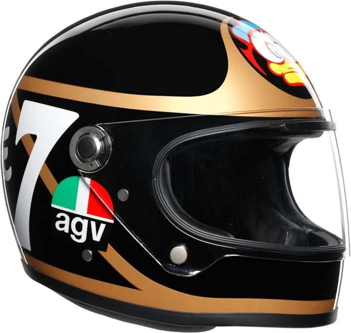 AGV Herren L Motorrad Helm XS BARRY SHEENE, XS BARRY SHEENE