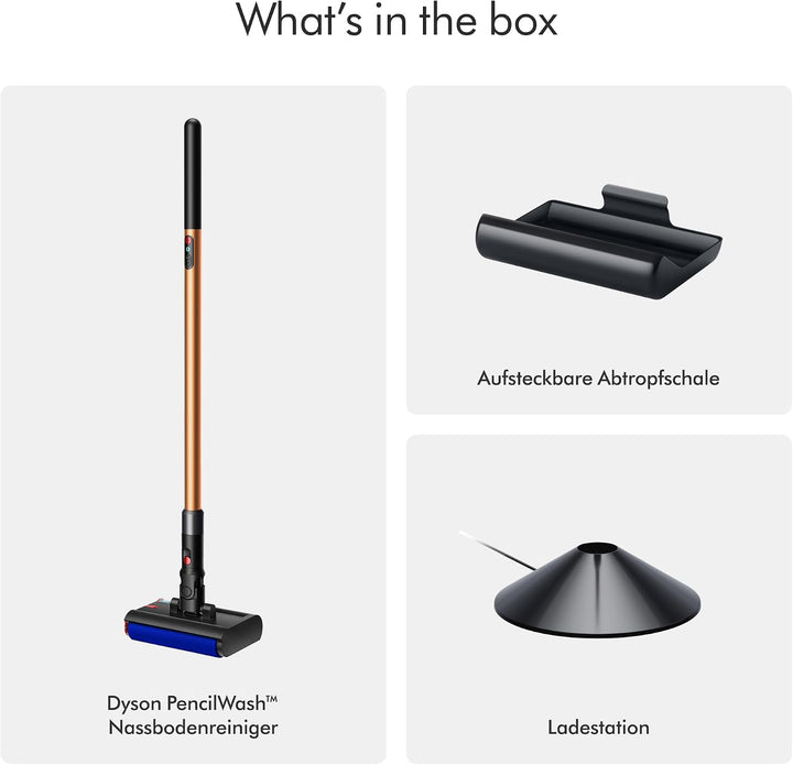 Dyson Pencilwash™ Akku Nassreiniger – Hygienische Reinigung für Hartböden, Fleckenentfernung, Nassre