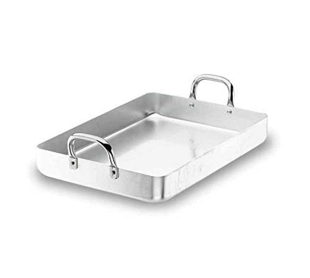 Lacor 20550F Bratpfanne mit Fixier Griffen 50 cm