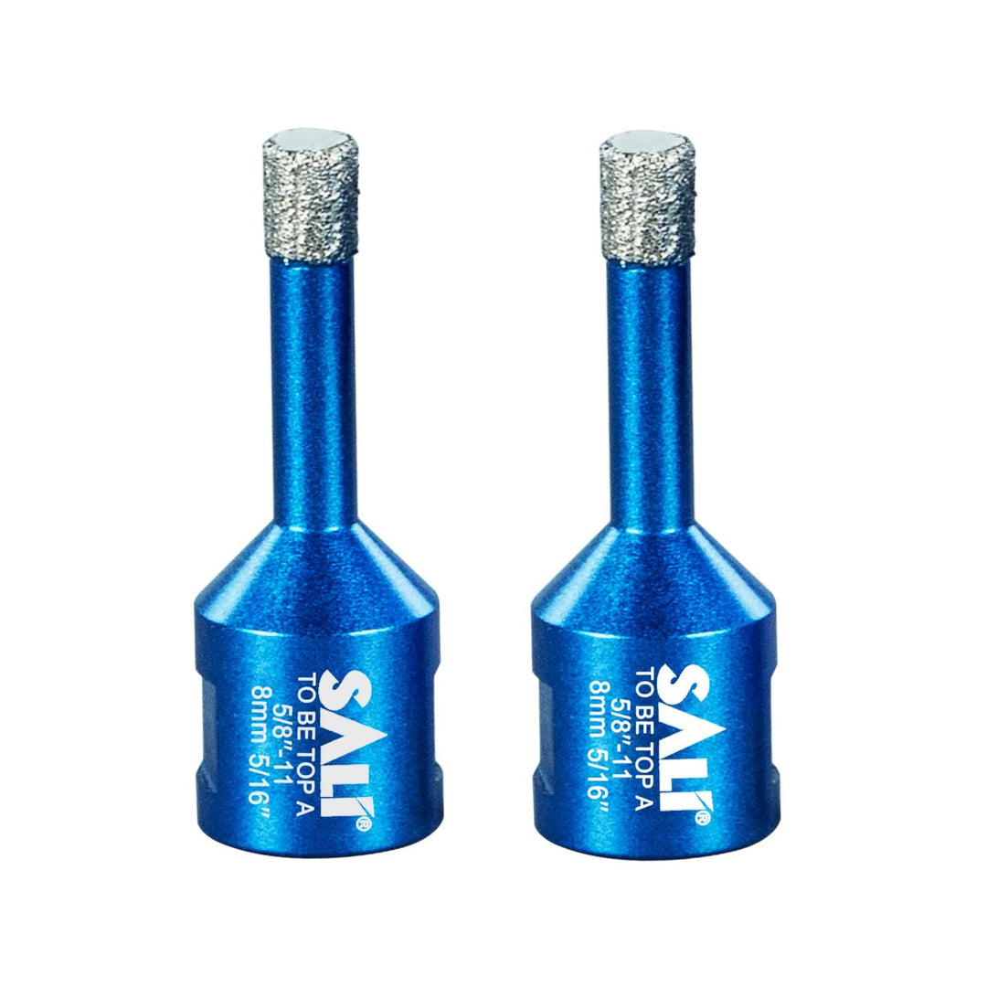 Diamant Trockenbohrer Fliesenbohrer 8mm 2 Stücke M14 Gewinde Diamantbohrer Glasbohrer Set Lochsäge f