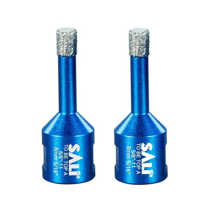Diamant Trockenbohrer Fliesenbohrer 8mm 2 Stücke M14 Gewinde Diamantbohrer Glasbohrer Set Lochsäge f