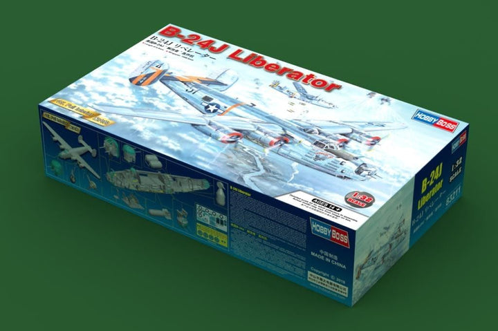 Hobby Boss 083211 US B-24J Liberator Modellbausatz, verschieden