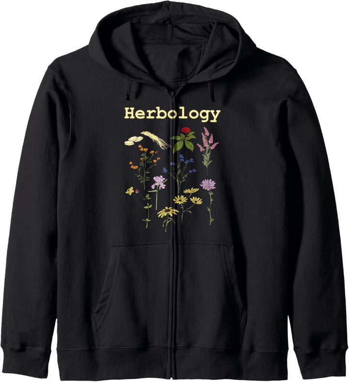 Kräuterkunde Pflanzen Tier Gärtner Geschenk Gewächshaus Kapuzenjacke