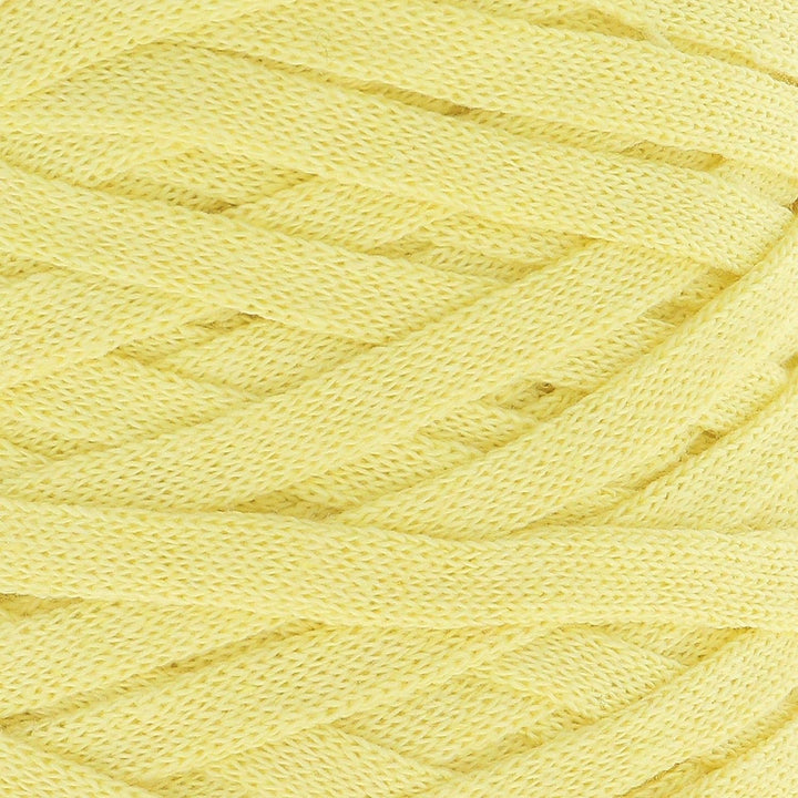 Hoooked Ribbon XL Bändchengarn Sparset aus 4 Rollen Wahl (Frosted Yellow), Frosted Yellow