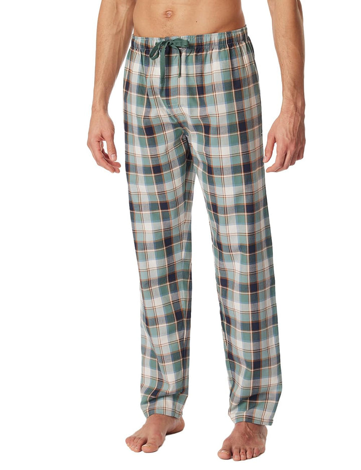Schiesser Herren lange Schlafhose Web - Mix + Relax, Multicolor 4_180292