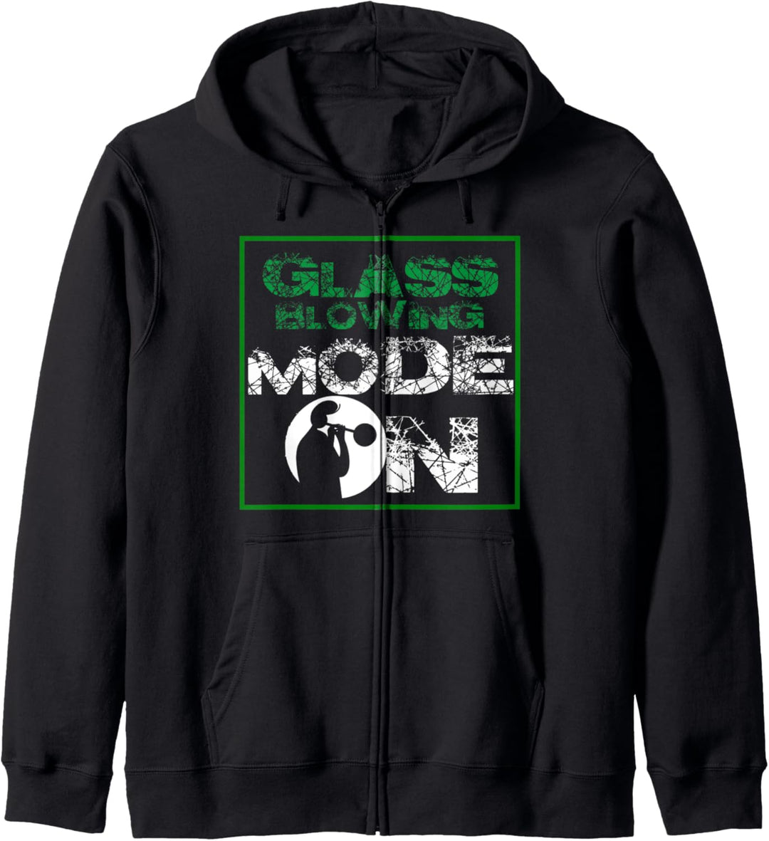 Glasbläser-Modus Glasbläser Glasformen Blasrohr Künstler Kapuzenjacke