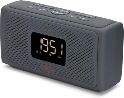 Aiwa CRU-80BT: Bluetooth-Lautsprecher mit Uhrenradio