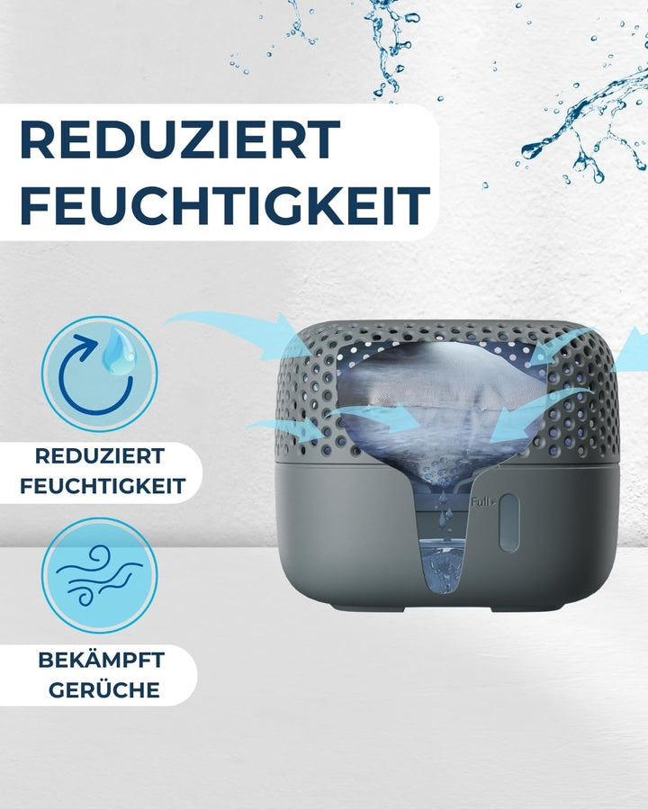 AbsoDry Duo Family - Luftentfeuchter Wohnung ohne Strom - für beste Luftqualität - Raumentfeuchter f
