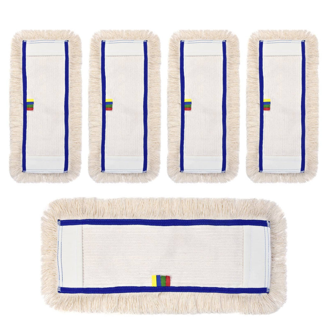 Profi Wischbezug aus Baumwolle | 40cm Breite | 5er-Pack | für alle Bodenarten und Bodenwischer | Ers