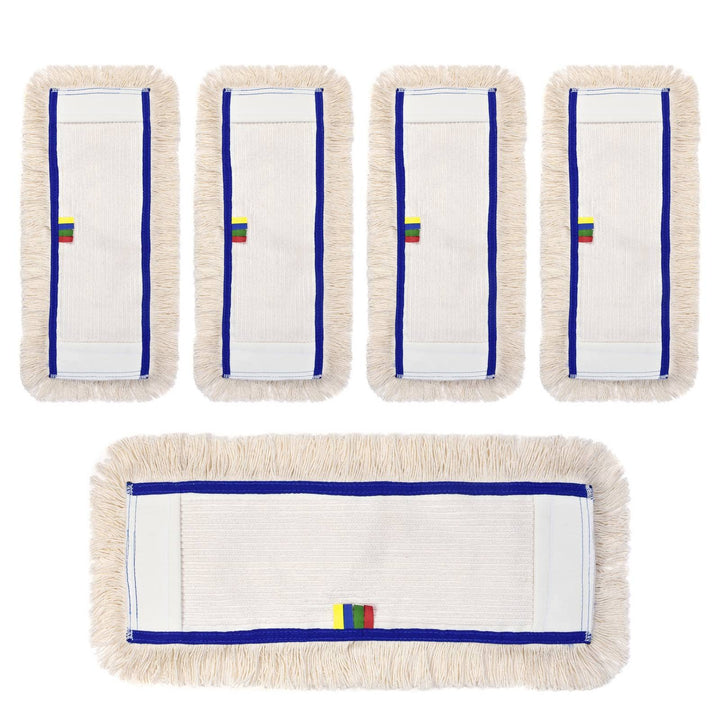 Profi Wischbezug aus Baumwolle | 40cm Breite | 5er-Pack | für alle Bodenarten und Bodenwischer | Ers