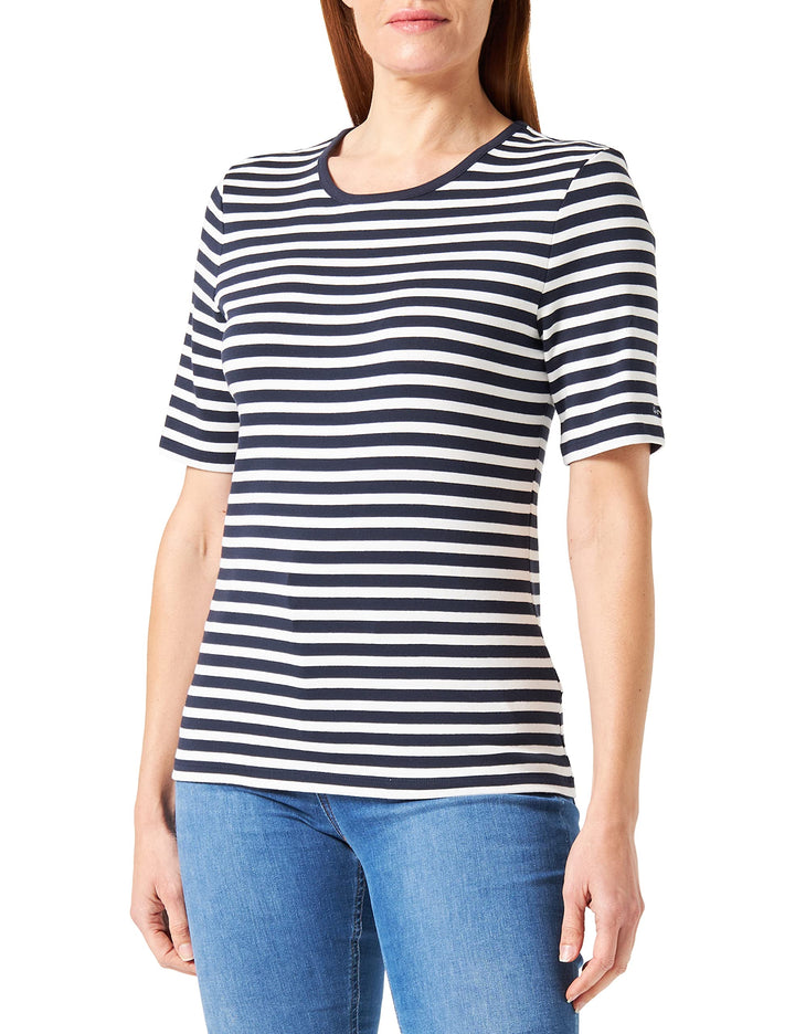GANT Damen T-Shirt L Evening Blue, L Evening Blue