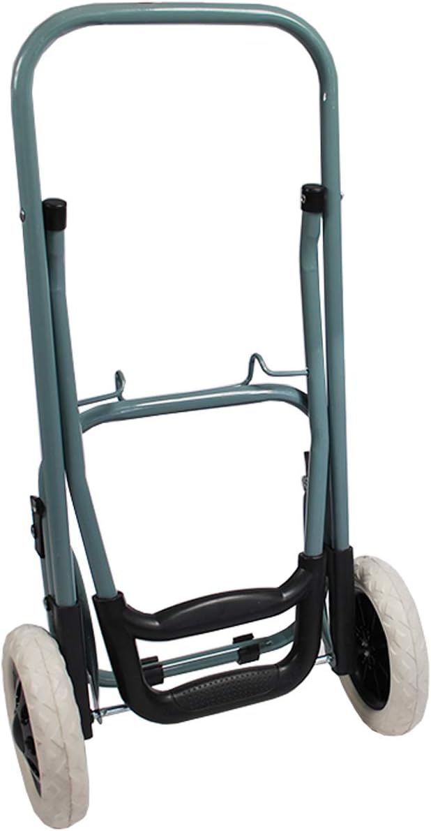 HELO Einkaufstrolley Trolley Einkaufswagen Handwagen Koffer Handgepäck Trolli Roller (Blau), Blau