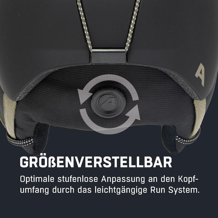 ALPINA BRIX black matt 55-59, black matt 55-59