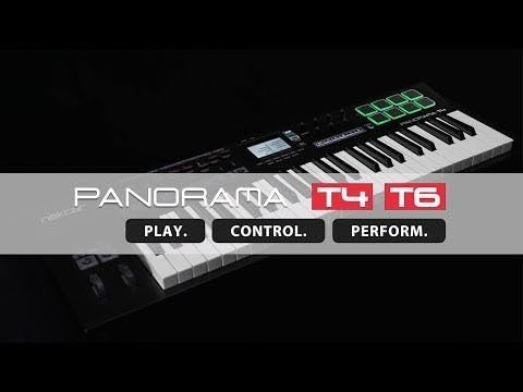 Panorama T4 USB MIDI Keyboard with Nektar DAW Integration and Nektarine PlugIn Control