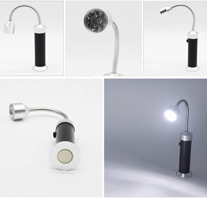 TopHomer BBQ Grill Licht, 2er Pack Magnetische Grilllampe BBQ Licht 360 Grad Drehwinkel Flexible Sch