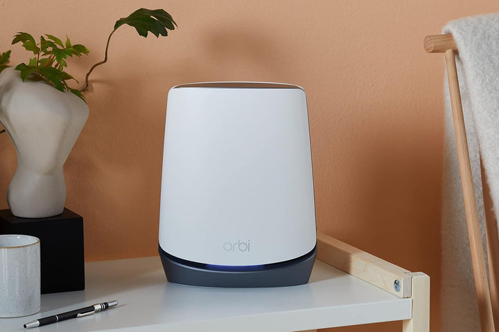 NETGEAR Orbi NBK752 5G LTE WiFi 6 WLAN Mesh System (5G Funknetz Homespot Set bis 350 m² Abdeckung un