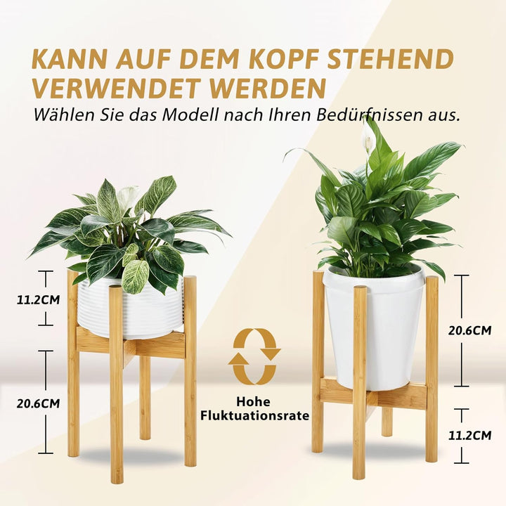 Bamworld blumenhocker outdoor blumenständer Bambus pflanzenhocker indoor blumentreppe outdoor wetter