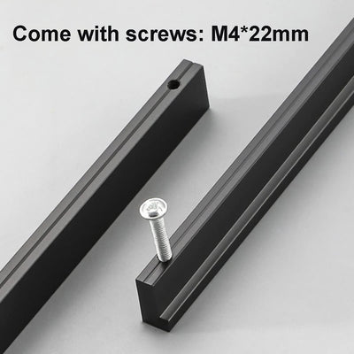 Qrity 20x Möbelgriffe Schwarz Lochabstand 96mm Türgriffe Küche Stangengriff Schrankgriffe Schubladen