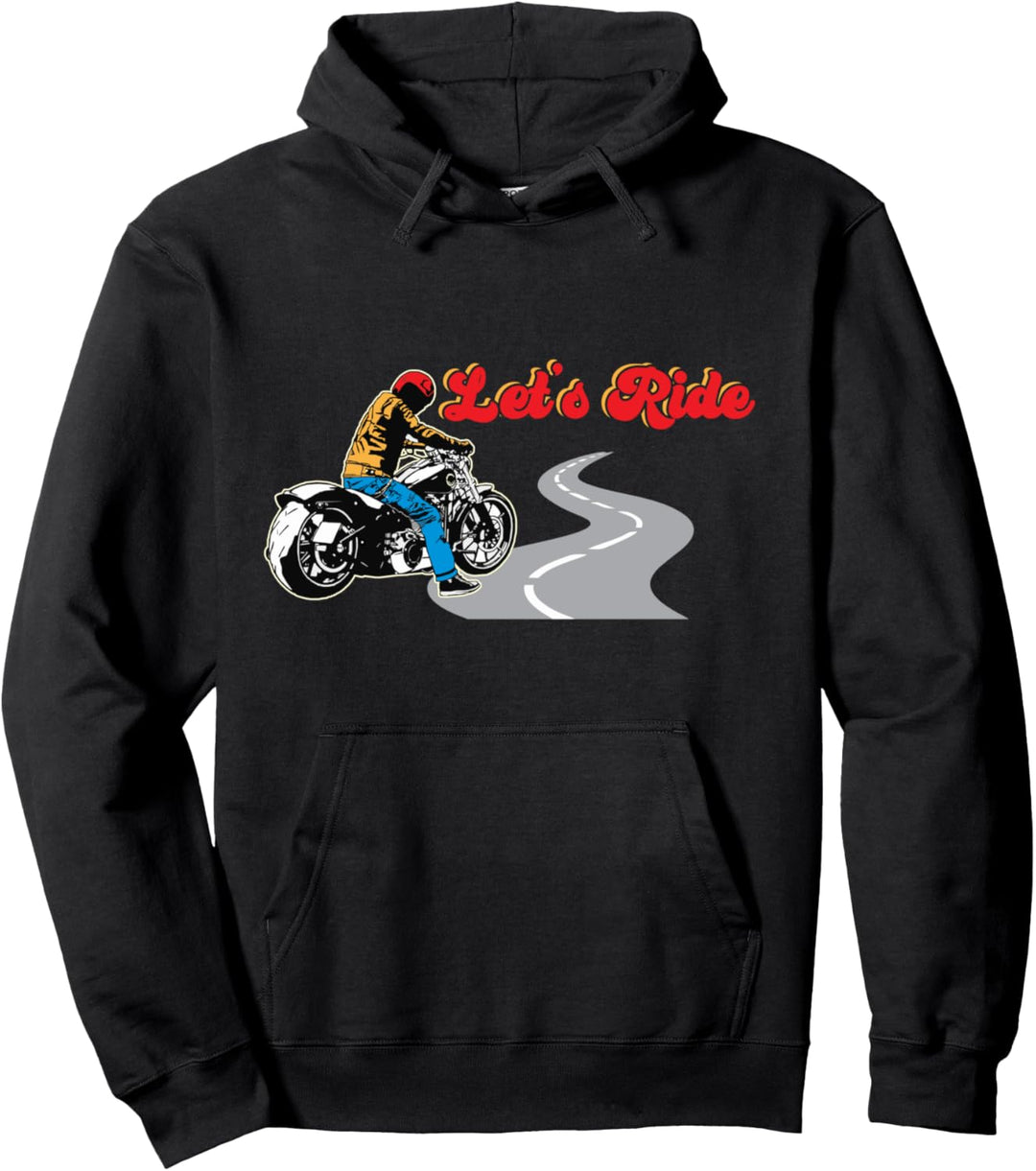 Let's Ride Pullover Hoodie