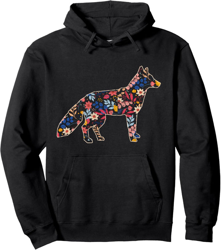 Vintage Fuchs Pullover Hoodie