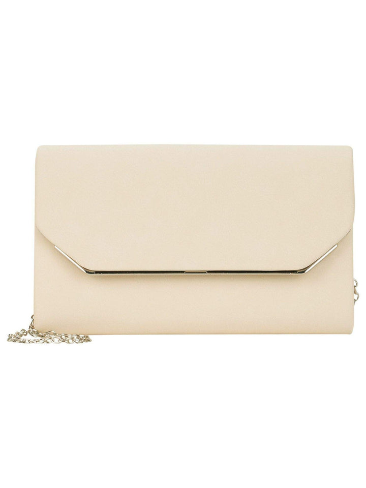 Tamaris Clutch TAS Amalia 30451 Damen Handtaschen Uni cream 470, Beige